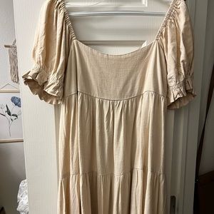 Cream/Beige dress